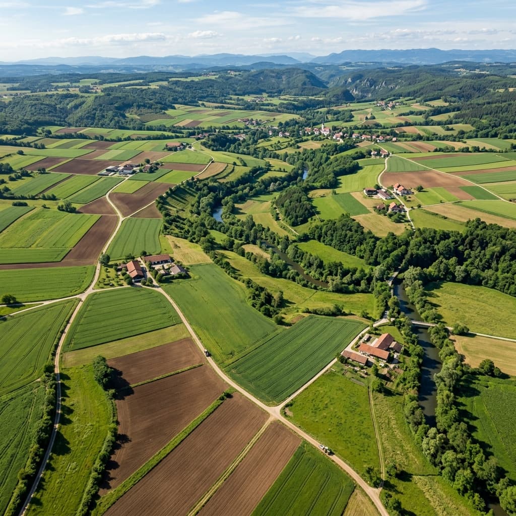 Land plots